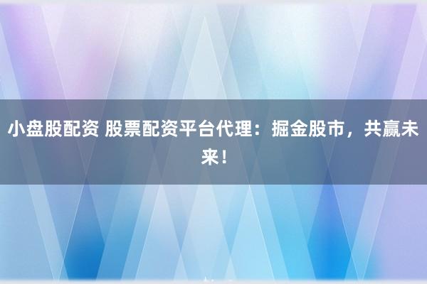 小盘股配资 股票配资平台代理：掘金股市，共赢未来！