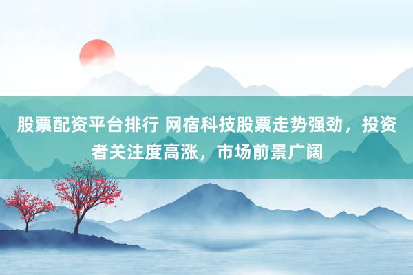 股票配资平台排行 网宿科技股票走势强劲，投资者关注度高涨，市场前景广阔